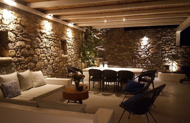 Mykonian Luxury Villa Azure w View Pool - Foto 28