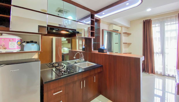 Wonderful And Homey 1Br Apartment Royal Olive Residence - Foto 4, Cocina privada