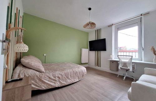 Elodie - Cosy 5 pers' - Gare - Wifi - 3 lits - Foto 1