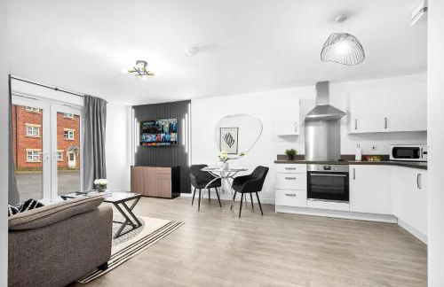 Stylish Apartment - Twin Beds - Parking - Fast Wi-Fi 9CC - Foto 32