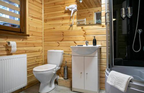 Domek całoroczny SÓWKA na Kaszubach z banią i sauną na wyłączność, wspólny basen i bilard z domkiem Jeleniówka - Ostrowite Leśna Dolina - Foto 31