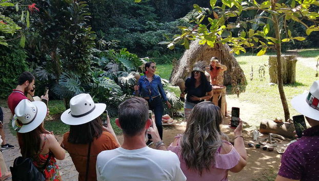 L'ingresso della Cueva del Indio