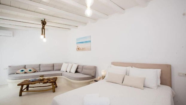 Romantic Mykonian Oasis Suite w Jacuzzi - Foto 2, Habitación