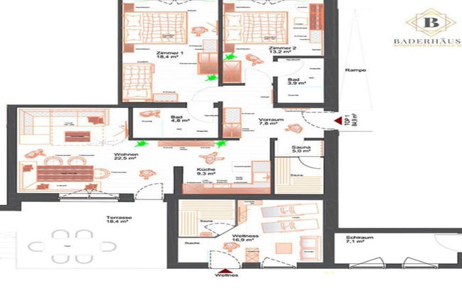 Apartment in Bramberg Near Cable Car - Foto 14