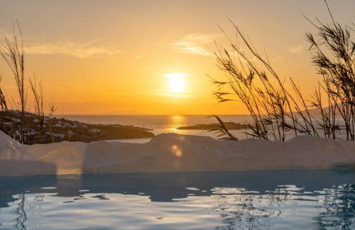 Mykonos Town Black Villa with Cave Heated Pool - Foto 58