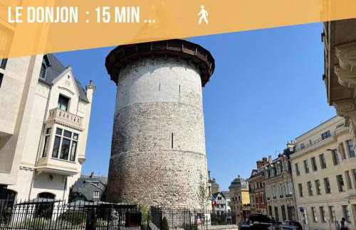 Rouen Seine - Magnifique appart - Parking gratuit - Foto 17