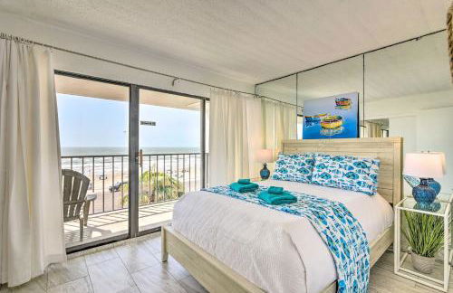 Ocean-View Balcony and Pool Access Galveston Gem! - Foto 17