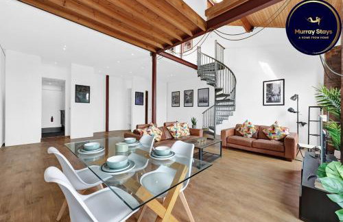 Large Industrial Style 2 Bedroom Apartment Short Term Rental & Flexible Renting Canary Wharf With Free WiFi - Foto 12