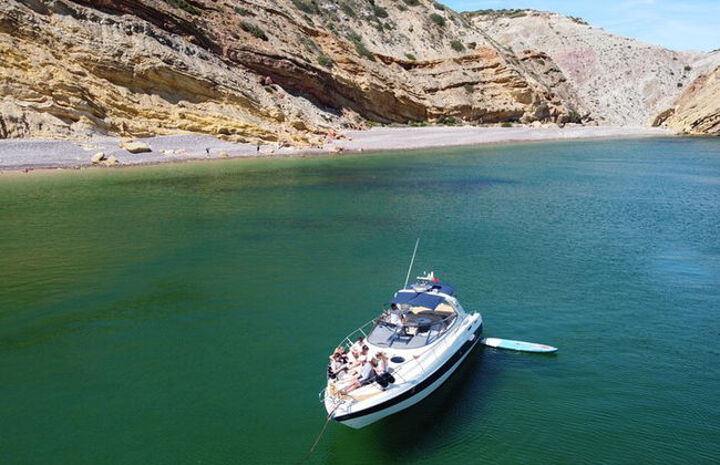 Yate privado de día completo desde lagos con bebidas, tapas, tablas de paddle y kayak. - Foto 11