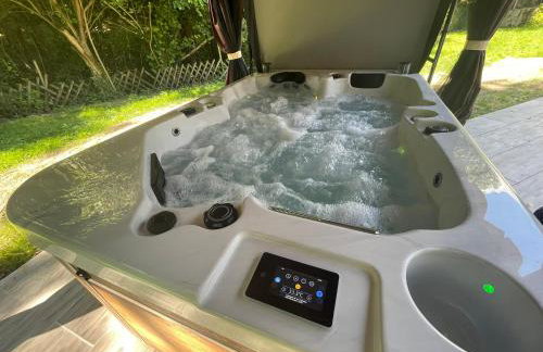 Villa Trianon Gîte 5 étoiles avec spa privé forêt Villandry - Foto 40