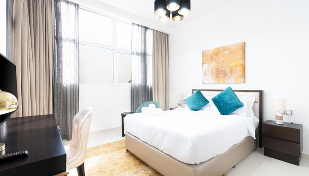 Whitesage - Studios in DAMAC Ghalia - Foto 5, Habitación