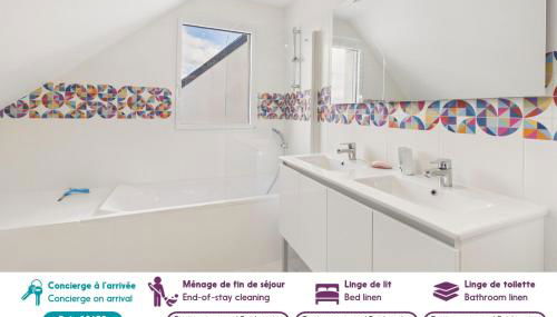 Maison pour 6 avec jardin, centre St Gildas - Foto 5