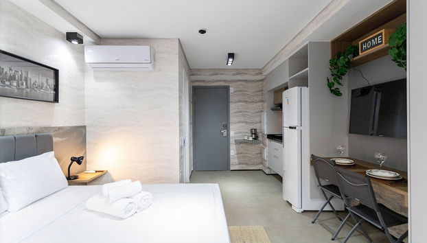 ON Melo Alves - Estudios por temporada - Foto 5, Habitación