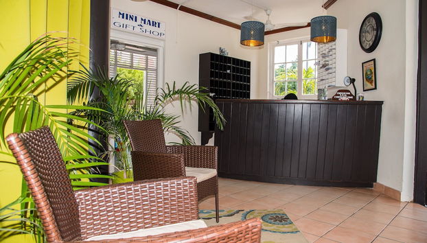 Sala de estar do lobby