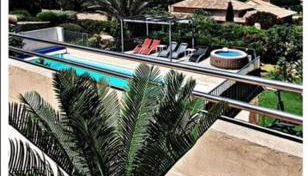 Villa les Palmiers pool spa view of Bavella - Foto 4