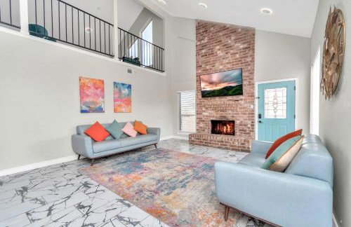 AccessibleGem 3BR Jacuzzi & Air Hockey Sleeps 13 Chinatown - Foto 5