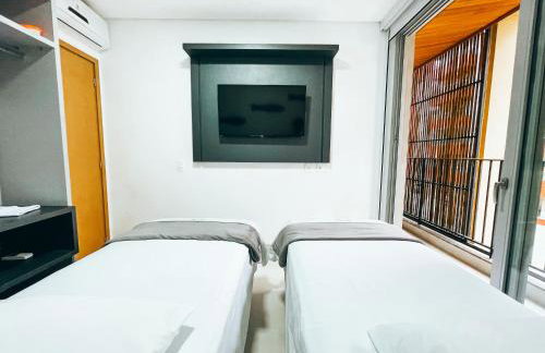 Apartamento com Piscina na Cobertura e Vista Panoramica do Mar da PRAIA GRANDE - Foto 54
