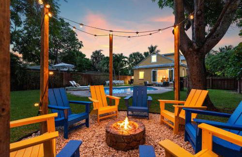 Heated Pool Grill Fire Pit & Cold Plunge Sleeps 8! - Foto 74