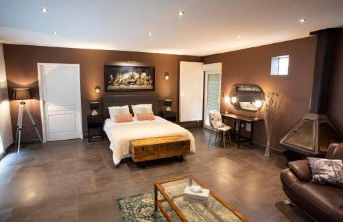 Villa 200m2 avec PISCINE chauffée & SPA & sauna & kota-grill - Foto 18