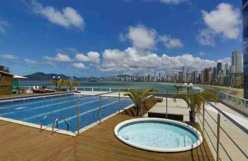 Loft Internacional Residence c linda vista do mar - Foto 10