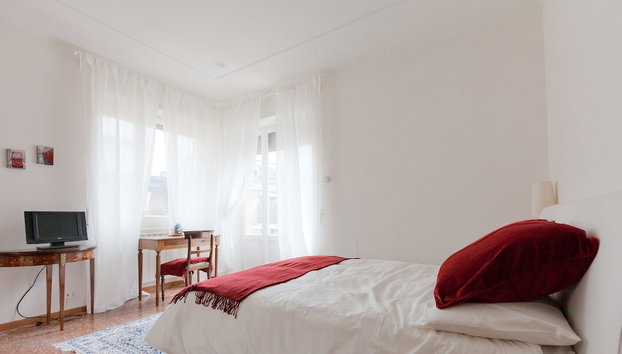 Rental In Rome Pateras Balcony Apartment - Foto 4, Habitación