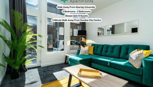 GreenStar Apartments Dundee - Short Walk Away Into Dundee City Centre - CLICK FOR OPTIONS - 6 PROPERTIES AVAILABLE FROM 1 TO 3 BEDROOMS ALL IN SAME BUILDING IDEAL FOR GROUP STAYS - Foto 3
