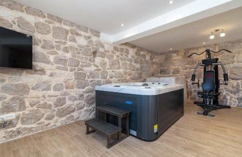 Stone house Grgo with heated swimming pool and spa - Foto 28