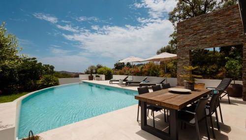 Villa La Mairena - Dream vacation with an infinity pool and a terrace with panoramic views - Foto 5, Garden, sunbed, Garden view