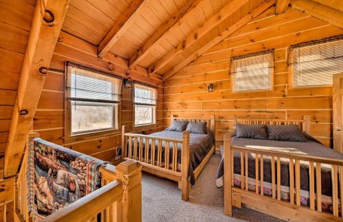 Secluded Spragueville Cabin by ATV Trails and River! - Foto 18