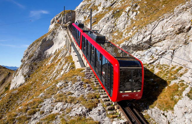 Treno a cremagliera del monte Pilatus - Foto 2