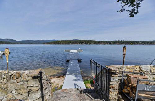 Huvila Haven Lake Front Home with Dock and Hot Tub - Foto 36