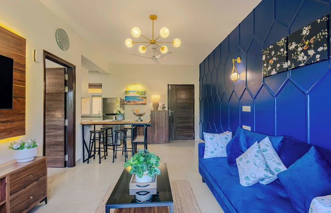 Alaya Stays Veera Marina 1BHK with Pool - Foto 35