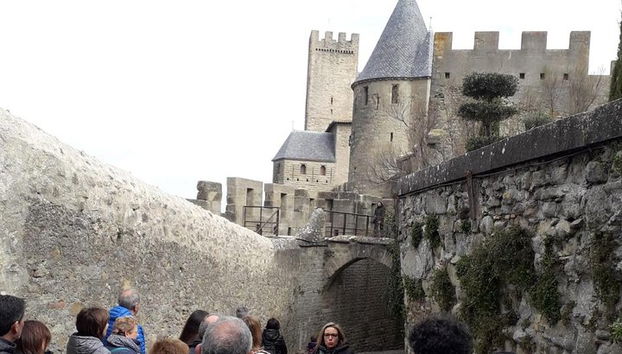 La guida con un gruppo