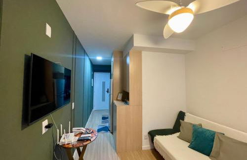 Apartamento Inteiro Novo Praia, 2 Varandas, Piscina e Vista Parcial MAC - Foto 29