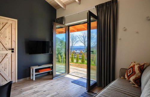 Słoneczna Solina Bóbrka Domek Wilk - Foto 4