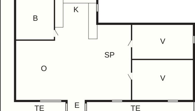 5 Star Holiday Home in Odsmal-by Traum - Foto 2, Plano