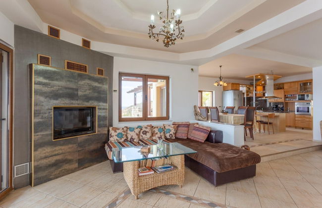 Souda Bay View Large Private Pool Walk to Beach Sea Views A C Wifi - 2119 - Foto 18