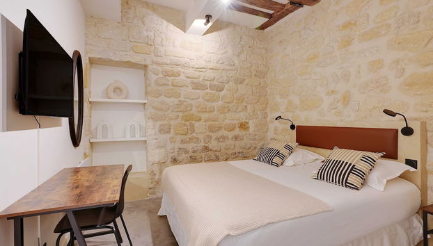 Intimate cocoon near Place des Vosges Bastille - Foto 3, Habitación