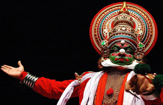 Apresentação de Dança Kathakali - Foto 2