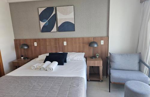 Flat I SAINT MORITZ, TOP 14, Espaçoso, Aconchegante, Novo, Região Central de Brasilia, Executivo ou Família - Foto 10