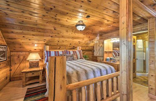 Alpine Adventures Cozy Log Cabin with Deck and Views! - Foto 18