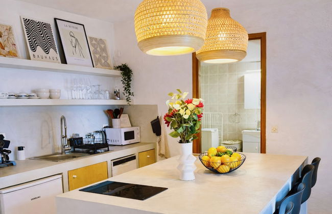 Villa Kotseli: Traditional Stone House with Pool & Sunset Sea Views - Foto 16