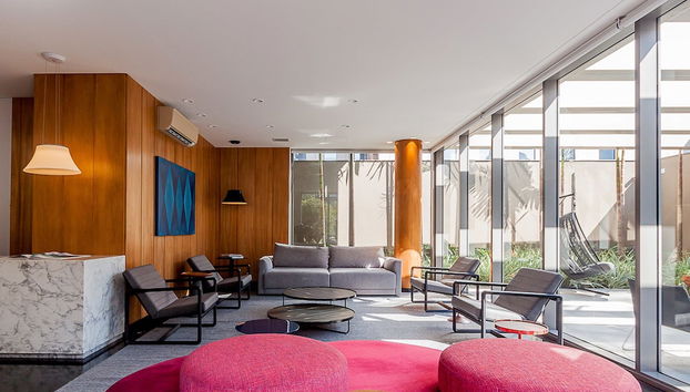 Zona de estar del vestíbulo