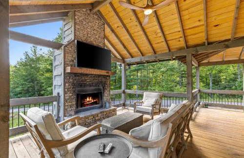 Surreal Views Outdoor Fireplace Pool Table Hot Tub - Foto 37