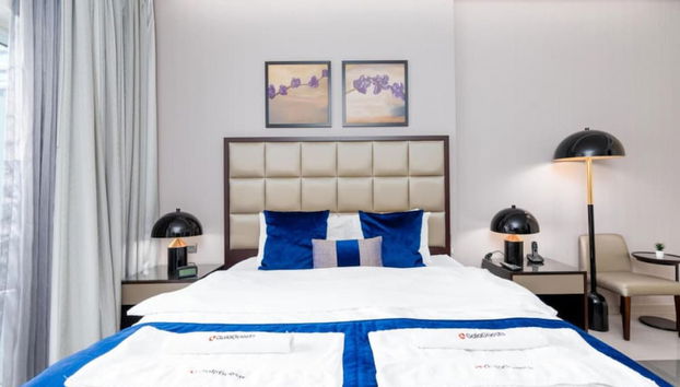 Stunning Studio Near Burj Khalifa - Foto 4, Habitación