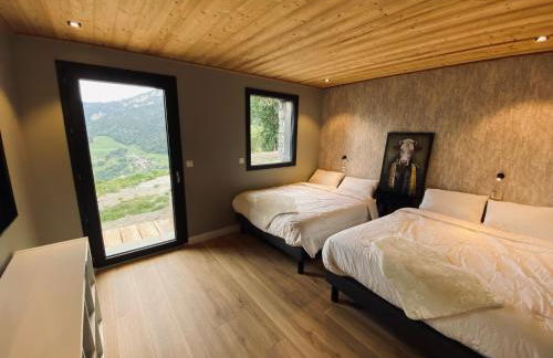 CHALET CONFIDENTIEL VALMOREL - Chalet de Haut de Gamme 4 étoiles 12 personnes - Foto 14