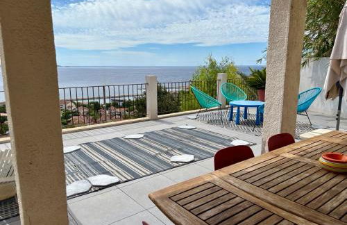 Superbe terrasse avec vue panoramique sur la mer - Foto 12