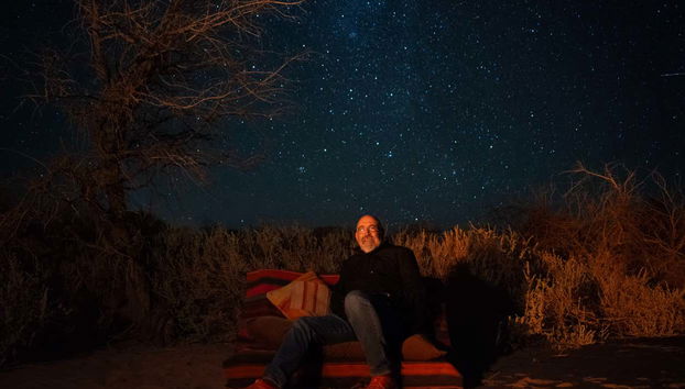 Sitting under the stars of Atacama