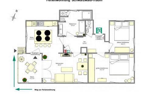 Ferienwohnung Schwarzwald-Traum - Foto 25