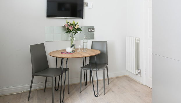 Zona de estar del vestíbulo